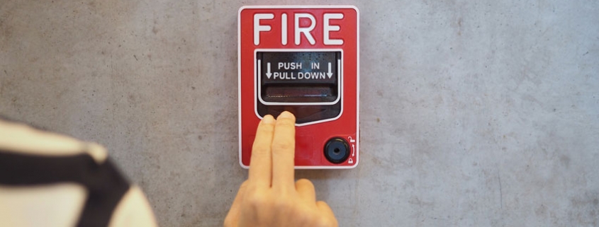 Pose système d'alarme incendie